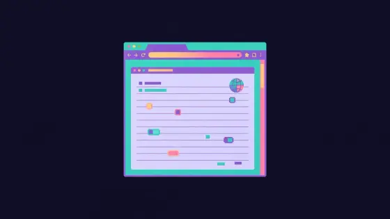 Old style browser window with a guestbook, pixel badges and a globe icon