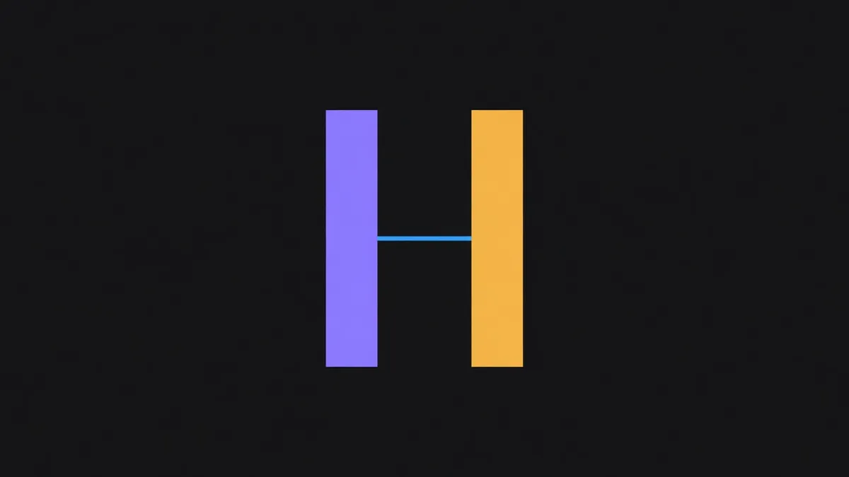 Two nearly equal bars with a measuring line between them