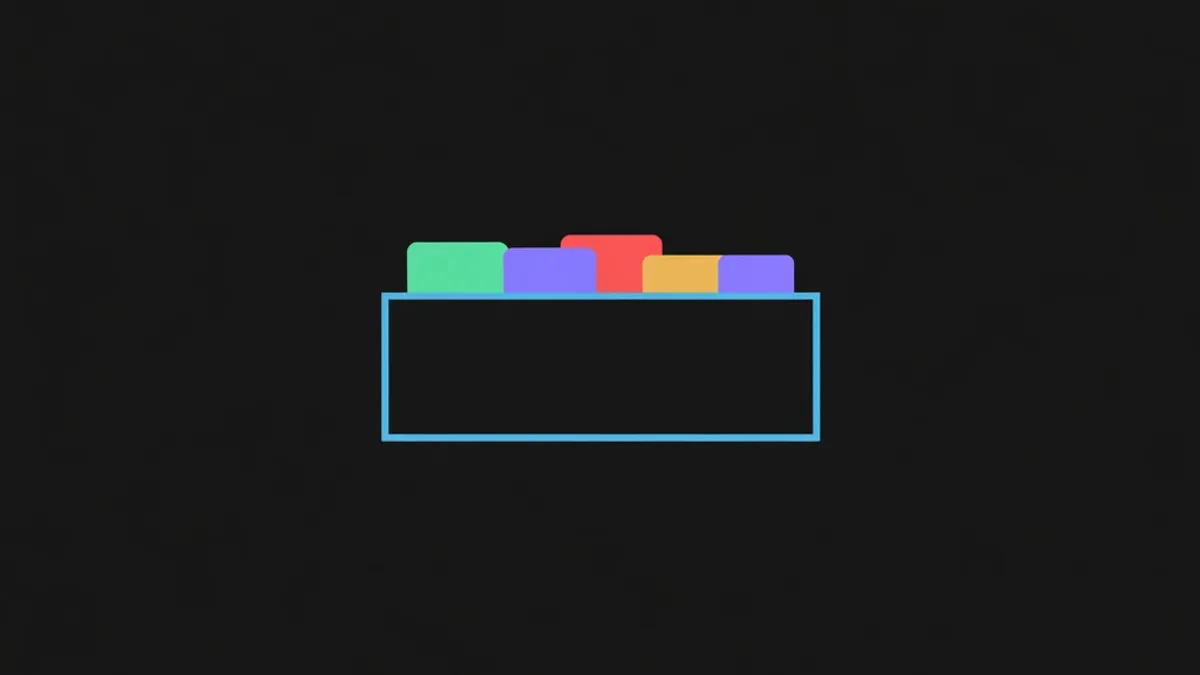 Coloured segments overflowing a bar