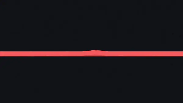 A smooth road with one small raised ridge