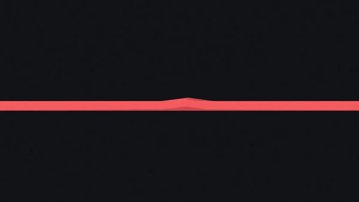 A smooth road with one small raised ridge
