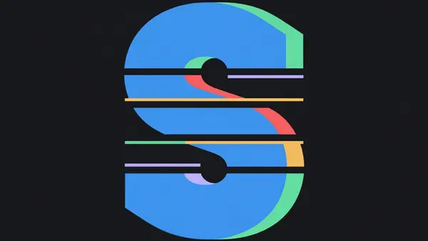 A block divided into four thin slices