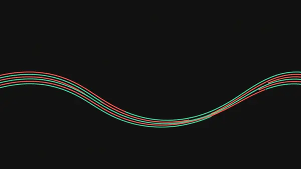 A number line compressed at both ends